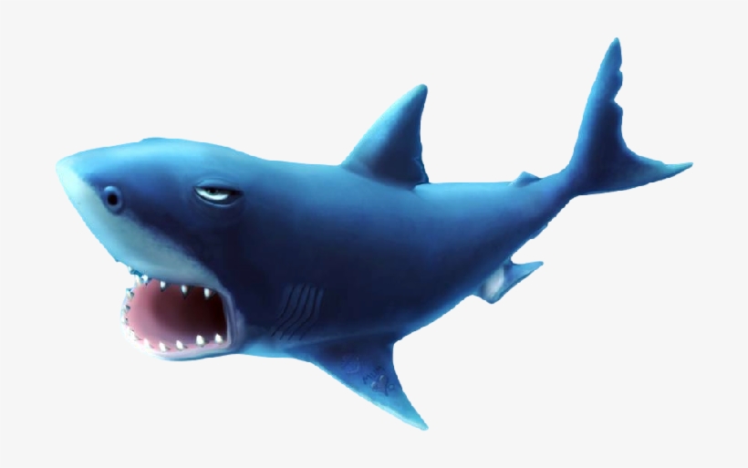 La Alimentación De Los Tiburones - Great White Shark, transparent png download