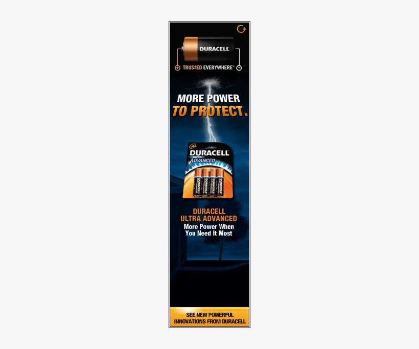 Duracell Power To Protect - Duracell, transparent png download