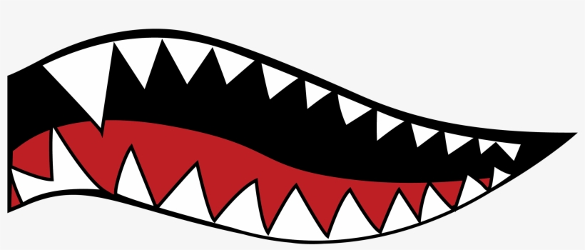 Vinilo Boca De Tiburon, transparent png download