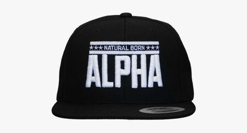 Snap Back "natural Born Alpha" Hat - Snap Back, transparent png download