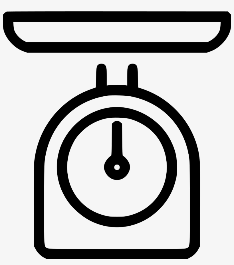 Scale Weight Kitchen Appliances - Icon, transparent png download