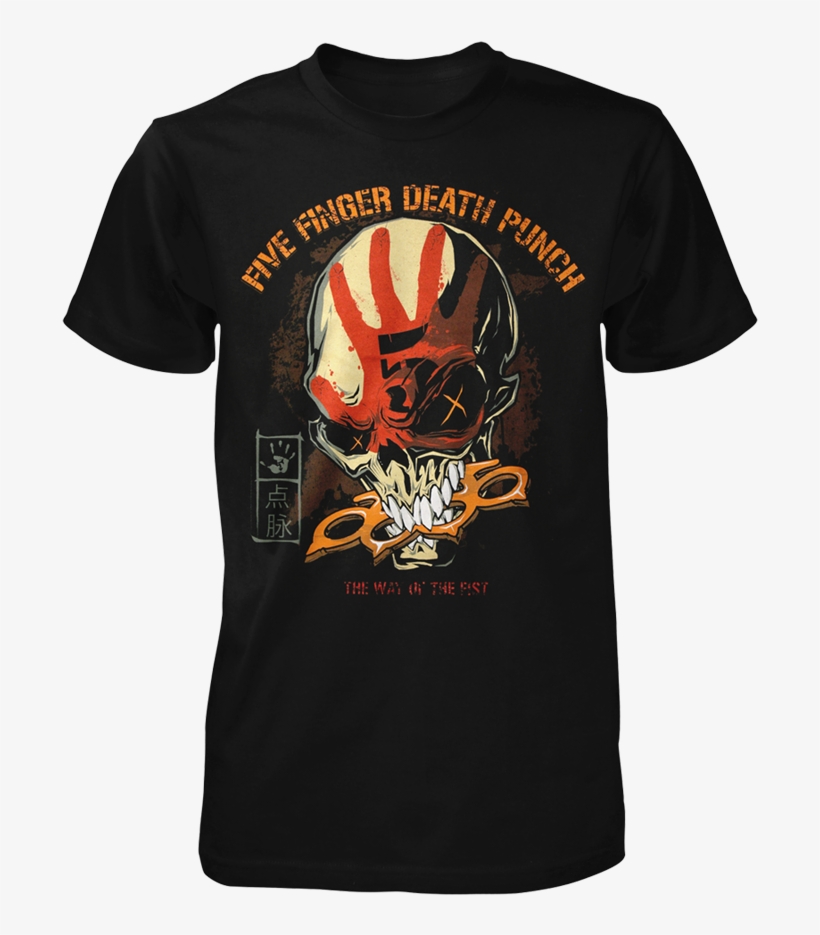 The Way Of The Fist Tee - Five Finger Death Punch - The Way T-shirt, transparent png download