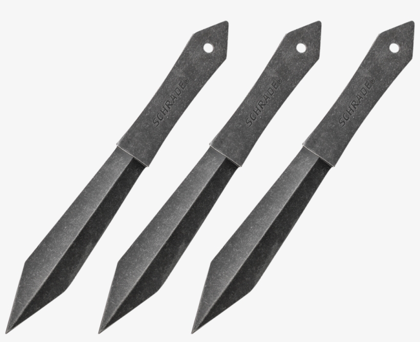 Sctk3 Group - Schrade Throwing Knives, transparent png download