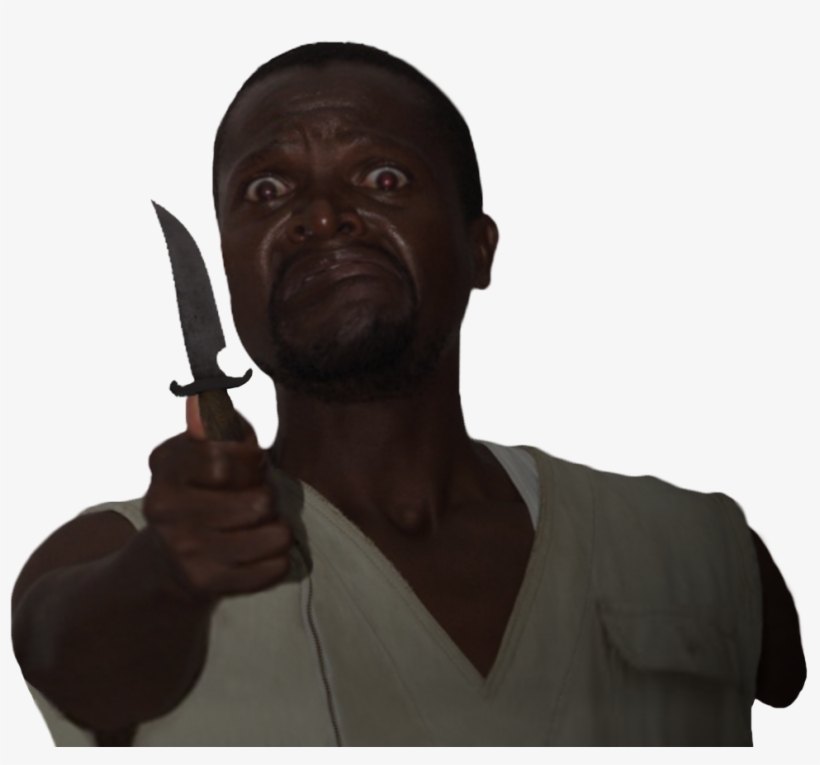 Crazy Knife Guy ✝ Png Crazy Knife - Guy With Knife Png, transparent png download
