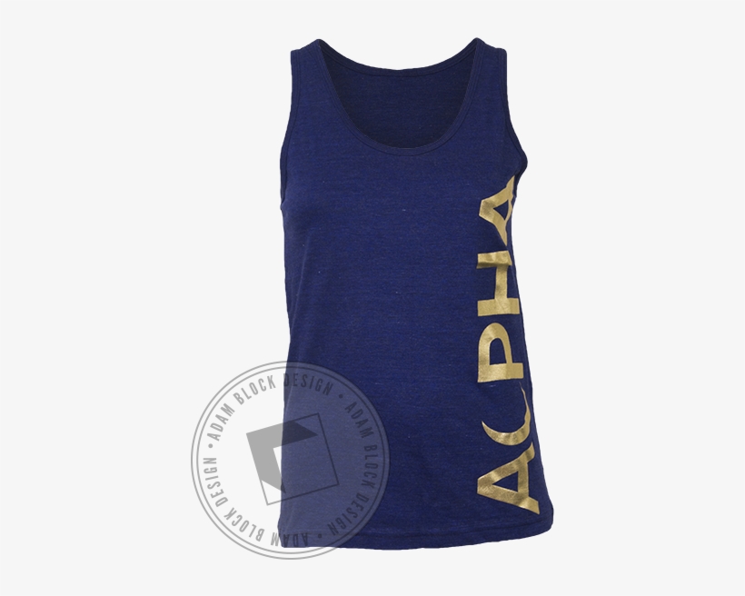 7747 Alpha You Never Forget Your First Tank Front Copy - Sigma Delta Tau Hand Sign, transparent png download