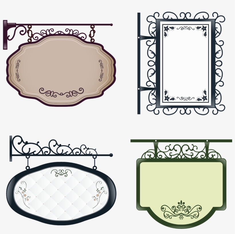 Post Sign- Wood - Circle, transparent png download