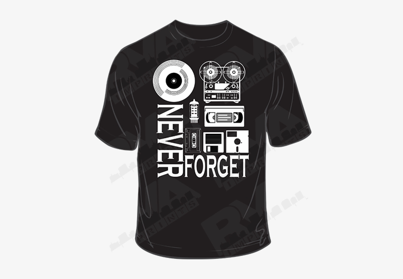 Vintage Never Forget Tee Men, Women - Deegan 38 T Shirt, transparent png download