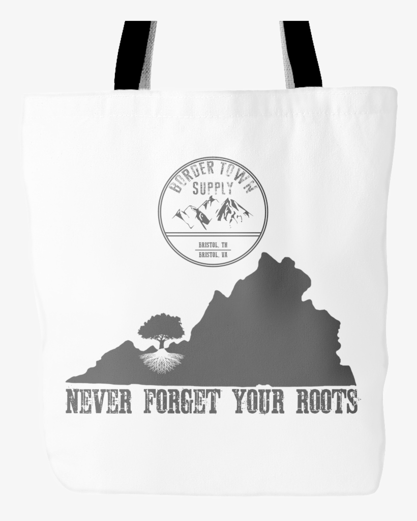 Never Forget Your Virginia Roots Tote Bag - Virginia Border, transparent png download