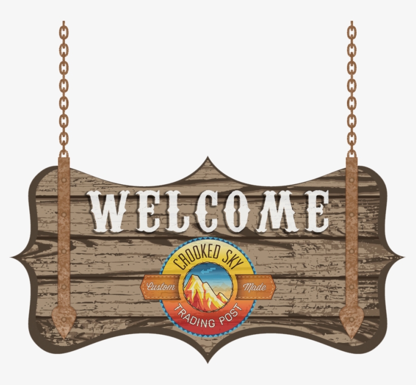 Crooked Sky Trading Post - Wood, transparent png download