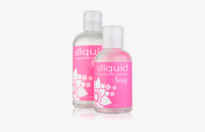 Sliquid - Naturals Sassy Intimate Lubricant - 4.2 Oz., transparent png download