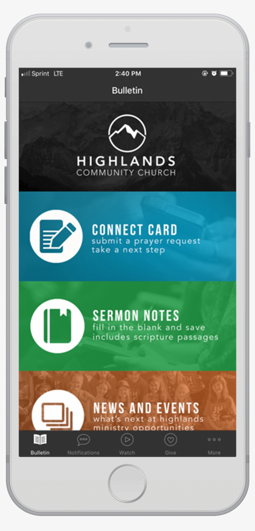 Get The Highlands App - Smartphone, transparent png download