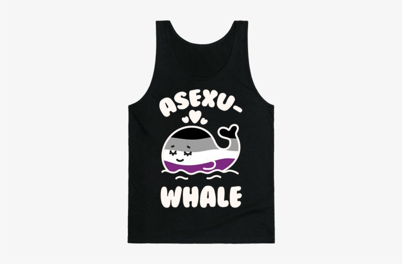 Asexu-whale Tank Top - Edgar Allan Poe Shirts, transparent png download