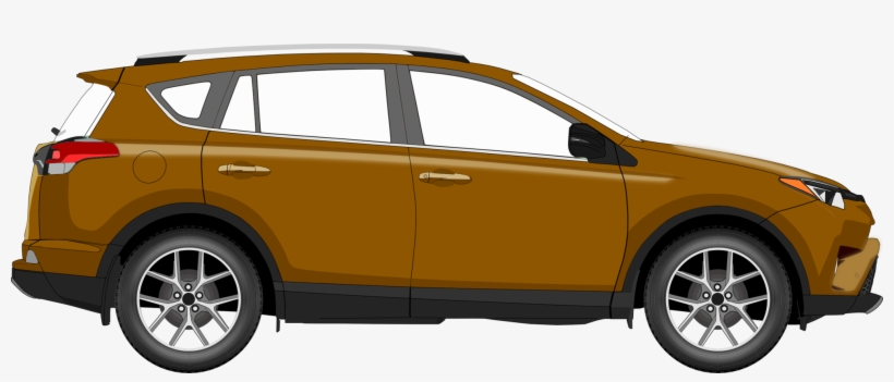 Sport Utility Vehicle 2006 Toyota Rav4 Car Toyota Hilux - Car Clipart Brown, transparent png download