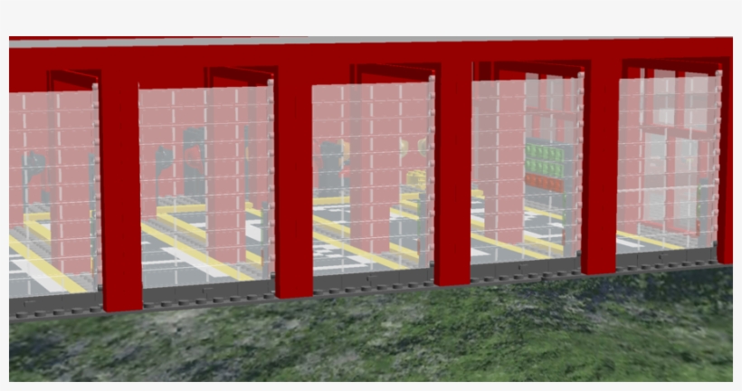 Window Clipart Fire Station Window Fire Engine - Lego, transparent png download