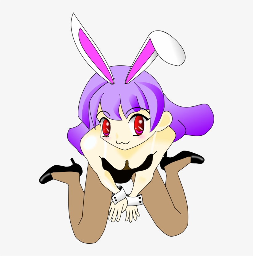 Rabbit Hair Female Purple Cartoon - Cartoon Girls Purple Hair, transparent png download
