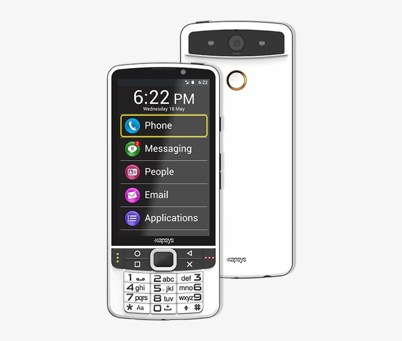 Smartvision2 Smartphone For The Visually Impaired - Téléphone Portable Smartvision 2, transparent png download