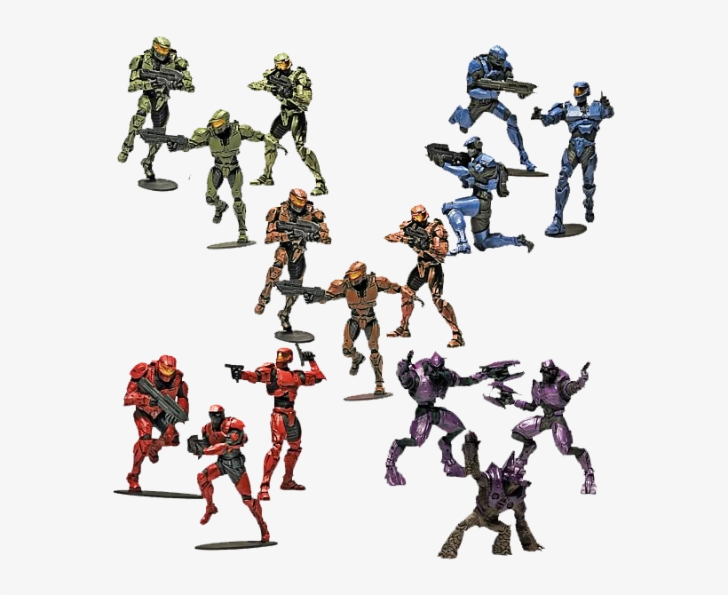 5" Wave 1 Action Figure 3-pack Assortment - Halo Wars Heroic Collection, transparent png download