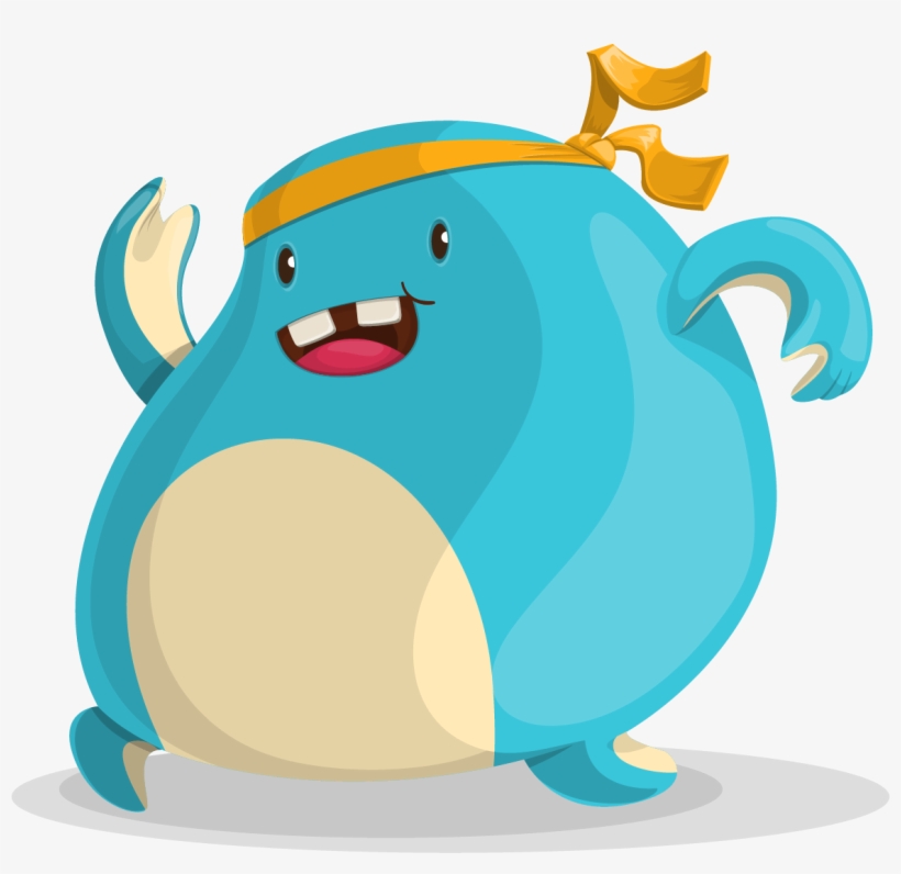 Monster Vector Character - Monster Vector, transparent png download