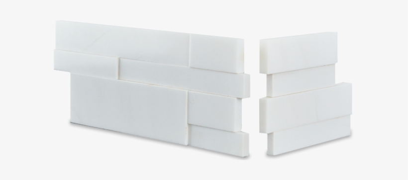 Aksent White Stone Wall Tile - Tile, transparent png download