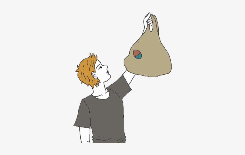 Hole In A Bag - Bag, transparent png download