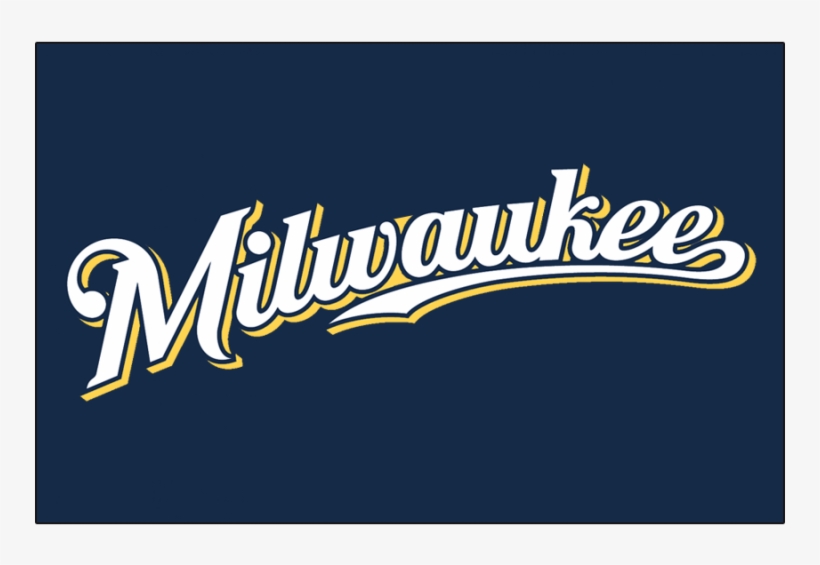 Milwaukee Brewers Logos Iron Ons - Brewers Jersey, transparent png download