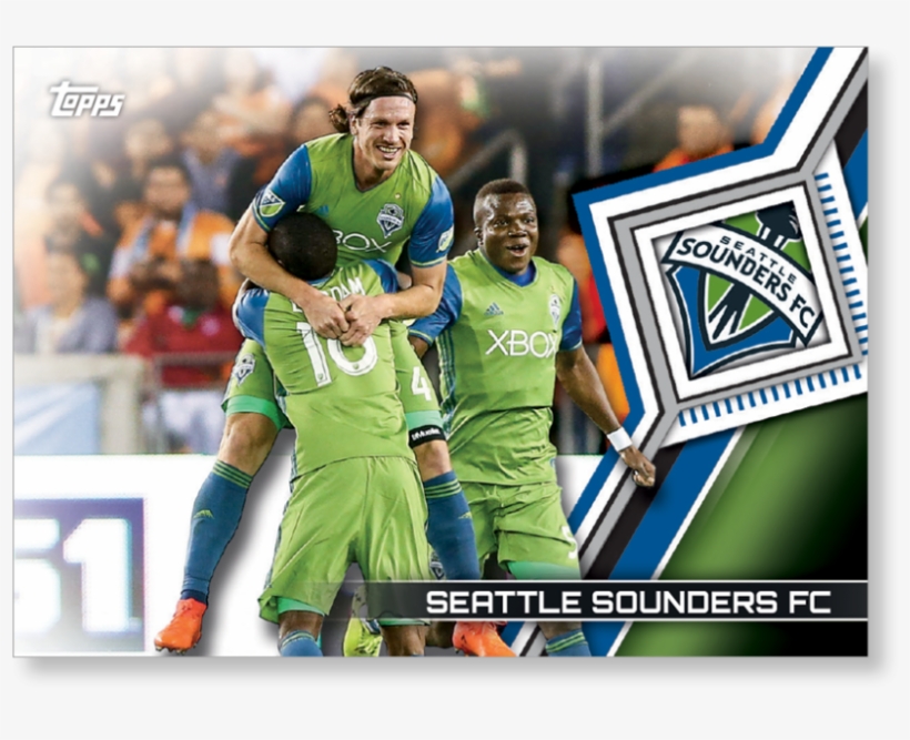2018 Topps Mls Seattle Sounders - Seattle Sounders Fc, transparent png download