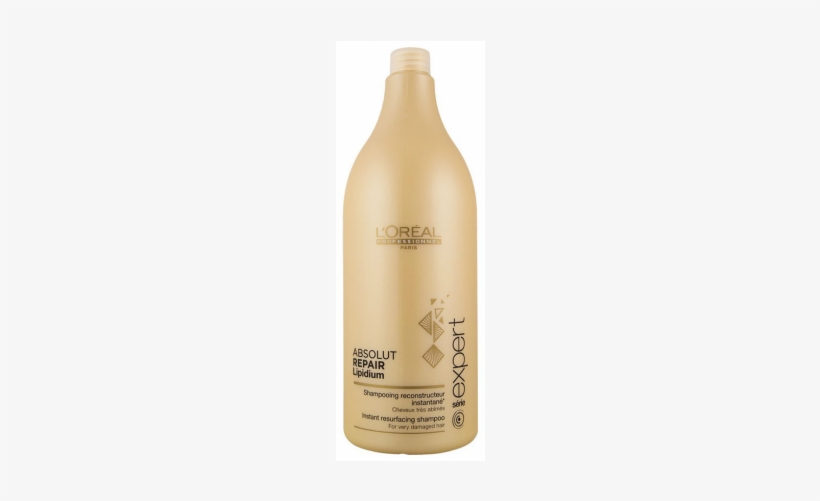 Loreal Absolut Repair Lipidium Shampoon 1500 Ml - L'oreal Professional Absolut Repair Lipidium Shampoo, transparent png download