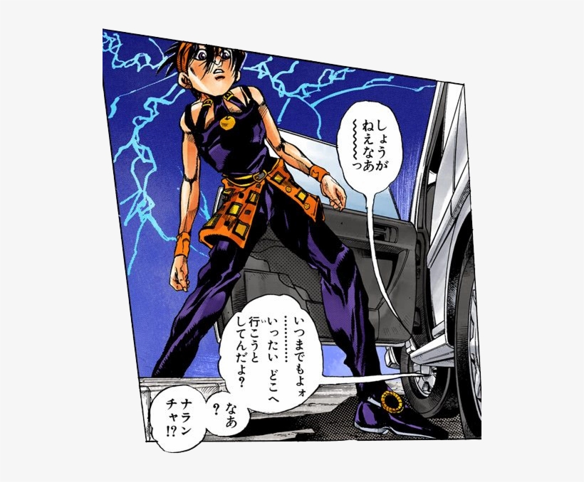 Narancia Hearing Cheese Voice Jojo's Bizarre Adventure PNG Image Transparent PNG Free