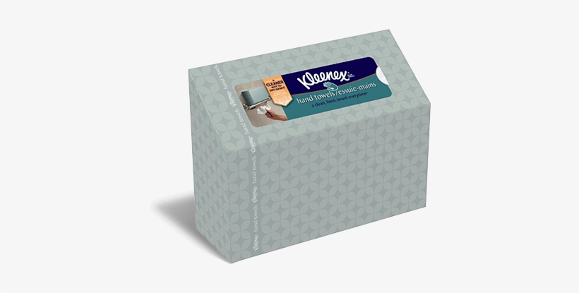 Use A Fresh And Clean Towel Every Time With Disposable - Kleenex Hand Towels - 60 Count, transparent png download