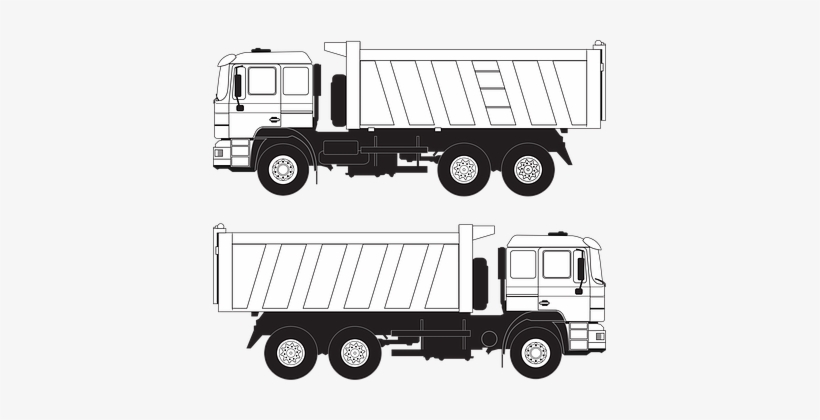 Truck Beifang Load Vector Illustrator Car - ภาพ วาด รถ บรรทุก, transparent png download