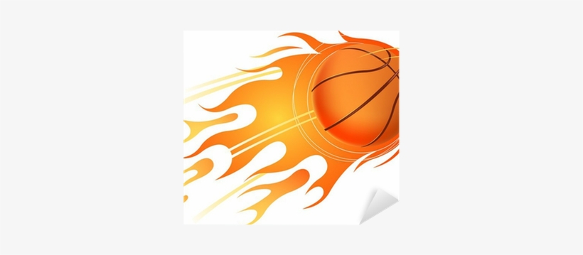 Flame Basketball, transparent png download