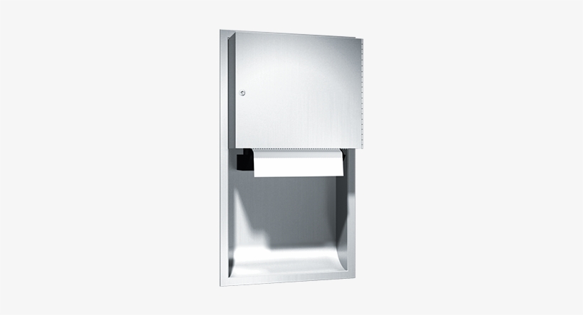 045224a Automatic Roll Paper Towel Dispenser, Battery - Recessed Roll Paper Towel Dispenser, transparent png download