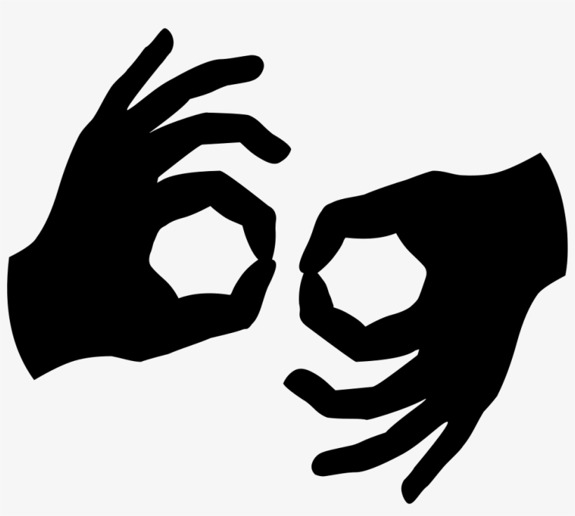 Deaf Sign Language - Sign Language Interpreter, transparent png download