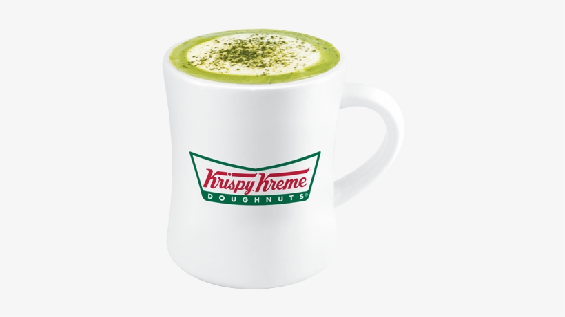 Green Tea Latte - Greenlight Krispy Kreme Donut Shop, transparent png download