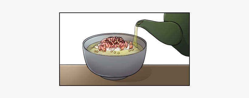 Pour Hot Tea Or Another Hot Liquid Over Your Rice - Tea, transparent png download