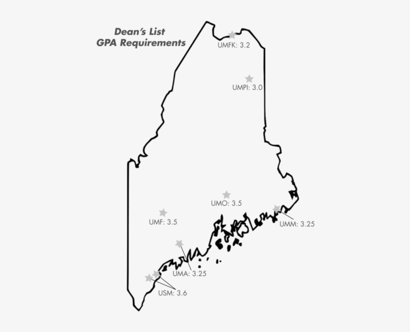 Varying Gpa Requirements To Make Dean's List - Establiments Coll, transparent png download