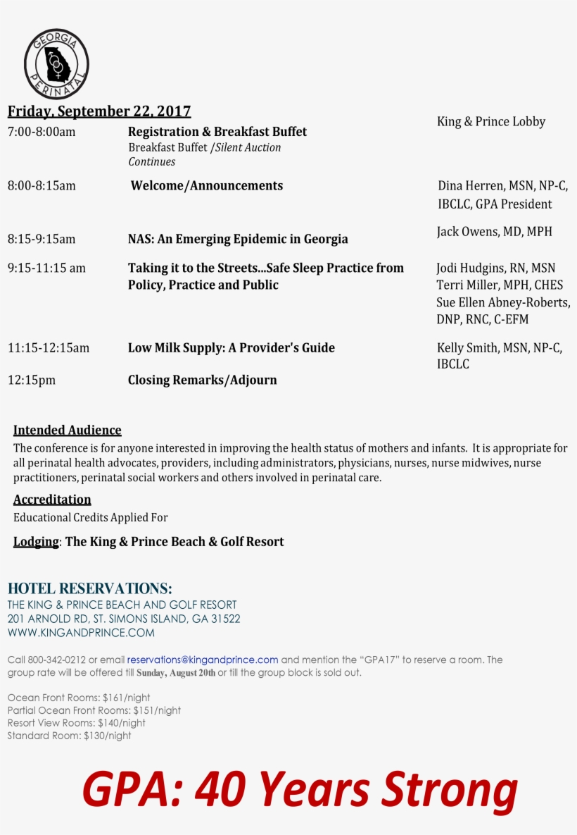 Final Gpa Conference Brochure 2017-3 - Email, transparent png download