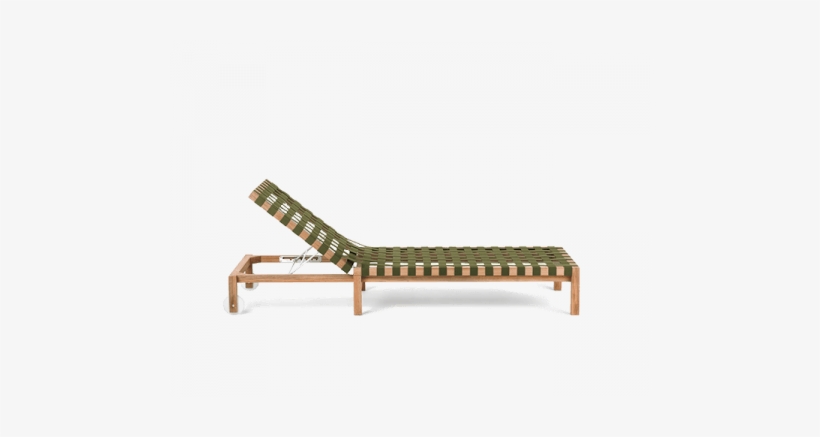 Chairs And Bar Stools Lettini E Sdraio - Roda Chaise Longue Mistral - Roda Gris,bois Clair En, transparent png download