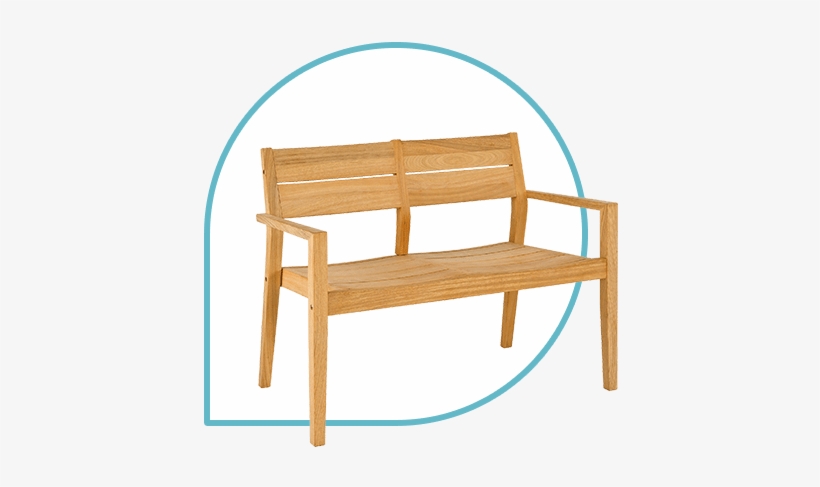 Wood - Alexander Rose Roble Bench 4ft (152), transparent png download