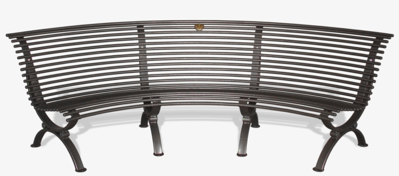 Bench Street Furniture, The Curved Shape And Sitting - Bench, transparent png download