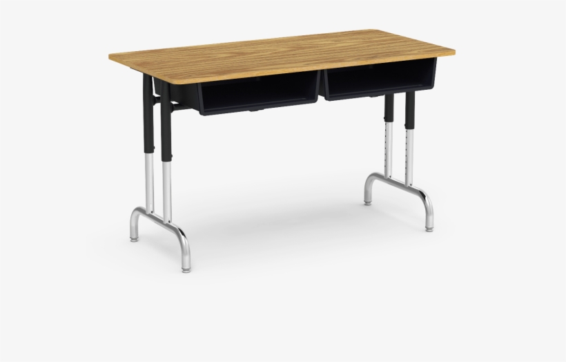 Zoom In - Two Student Desk, transparent png download