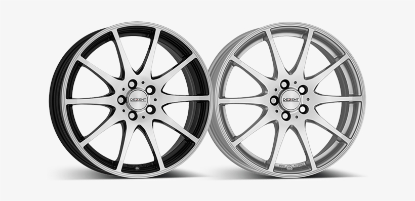 Top-quality Light Alloy Rims, Just Like Cars, Are Available - Dezent Ti 7.0x17 5x98 Et41 58.1 Rim, transparent png download