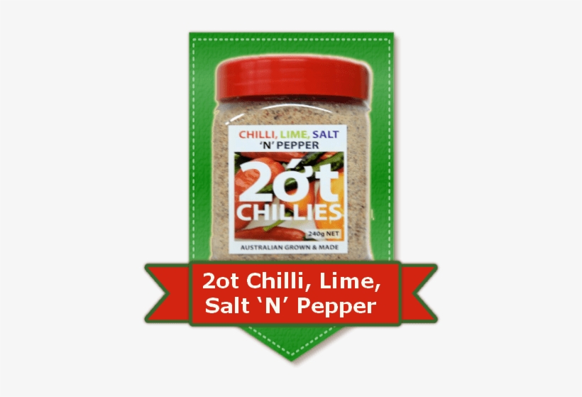 2ot Chilli, Lime, Salt 'n' Pepper - Chili Pepper, transparent png download
