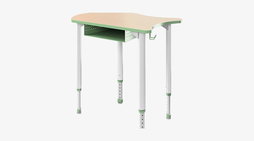A&d Adjustable Height Student Desk - Desk, transparent png download