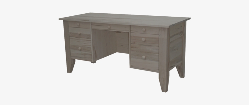 Andrews Desk With File Drawers - Writing Desk, transparent png download