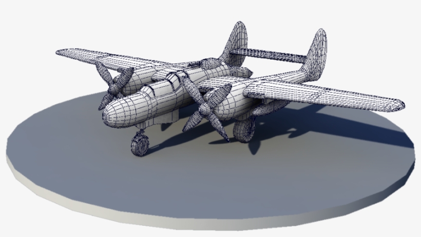 Ambient Occlusion Wireframe - Consolidated Pby Catalina, transparent png download
