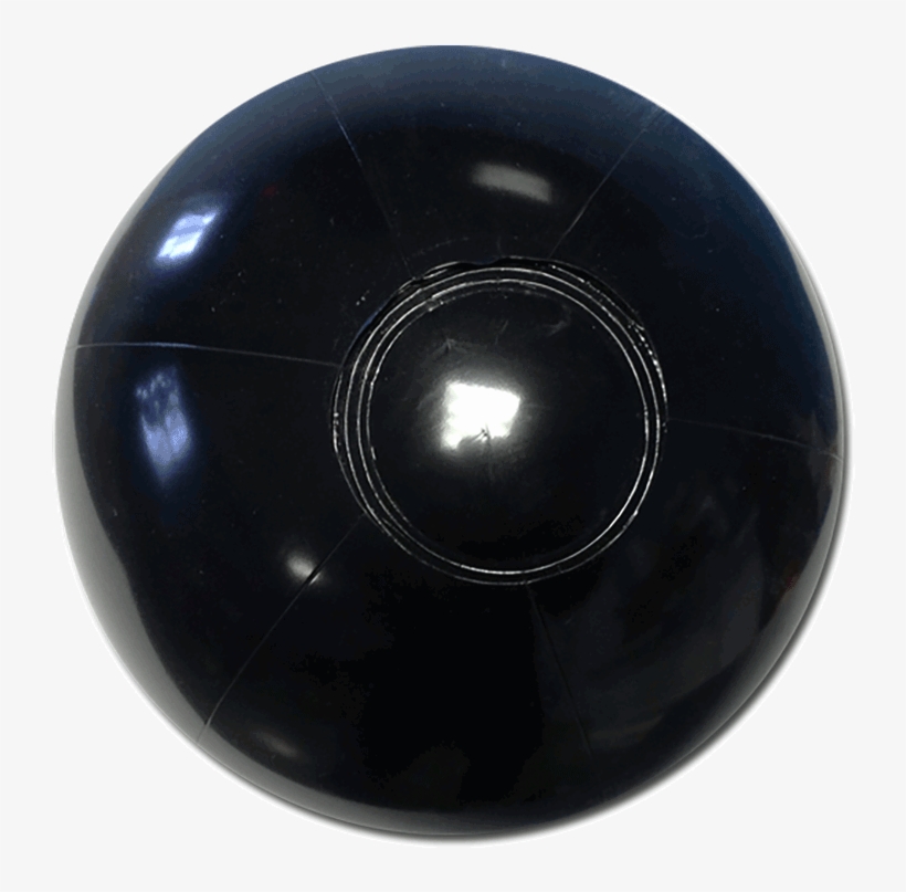 Jumbo Beach Ball 48 Black, transparent png download