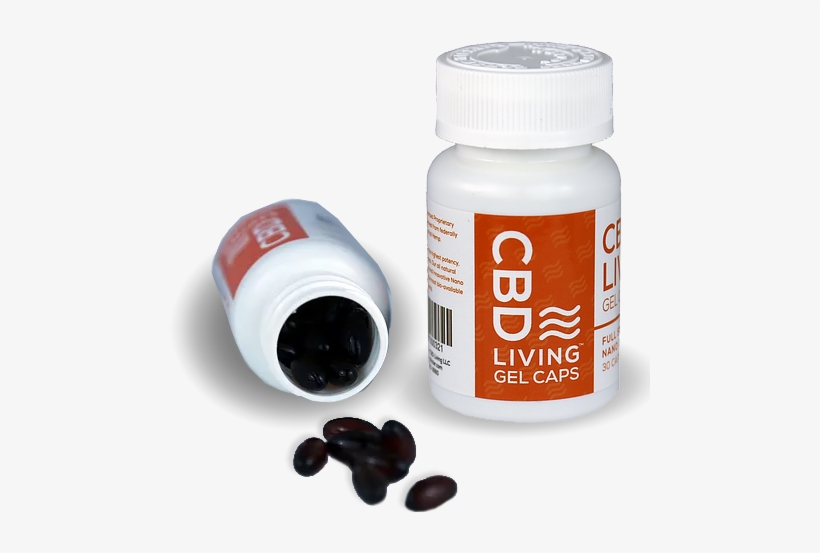 Cbd Living Gel Caps, transparent png download