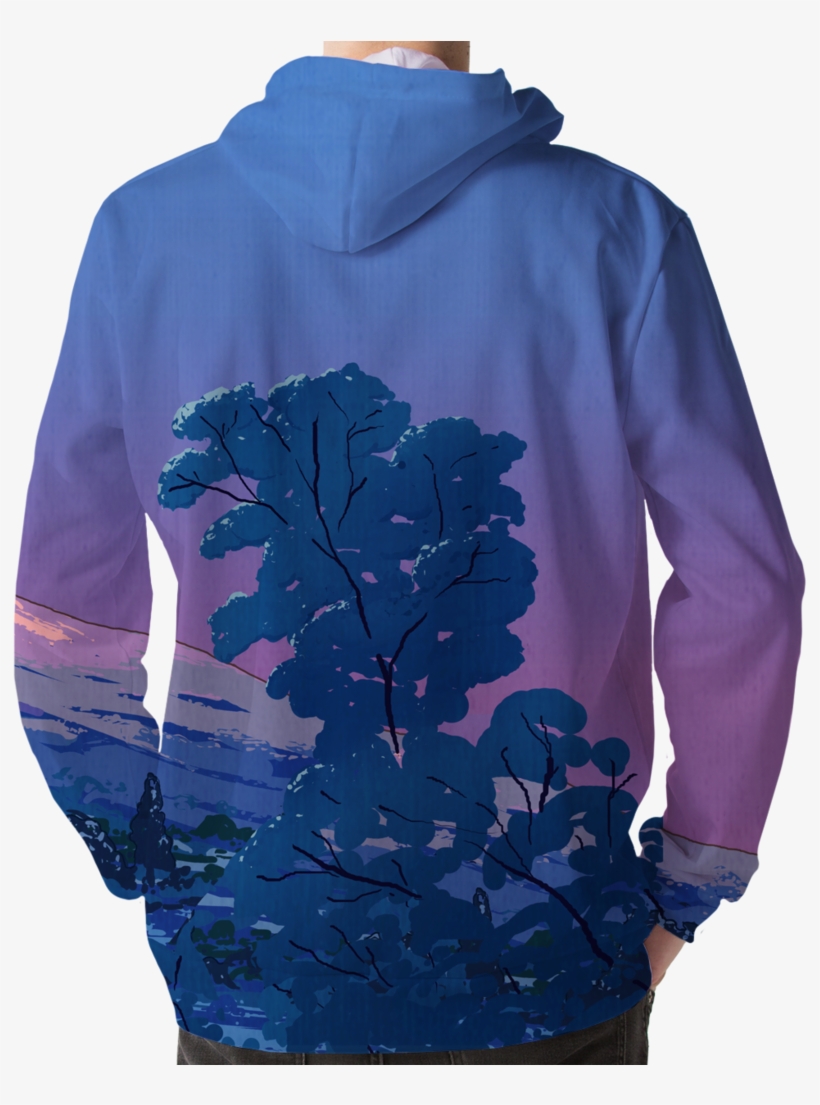 Mount Fuji Hoodie - Hoodie, transparent png download