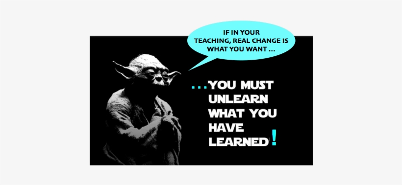 Unlearning For New Learning - Yoda And The Force Mouse Pad Computer Mousepad, transparent png download